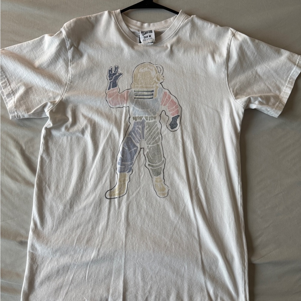 Billionaire Boys Club White Tee with Astronaut Graphic